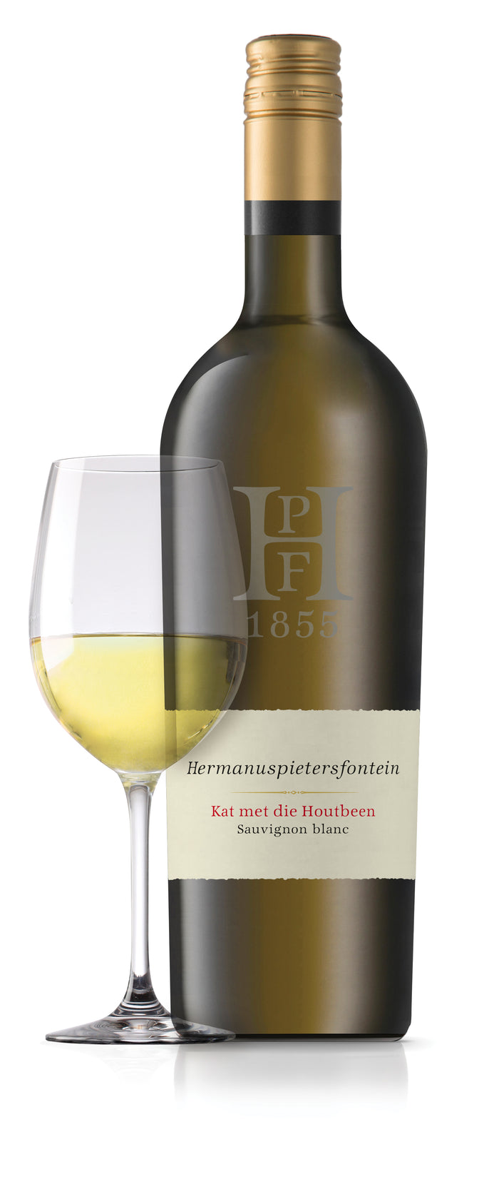 Kat met die Houtbeen (Wood matured Sauvignon blanc) - Hermanuspietersfontein Wines 